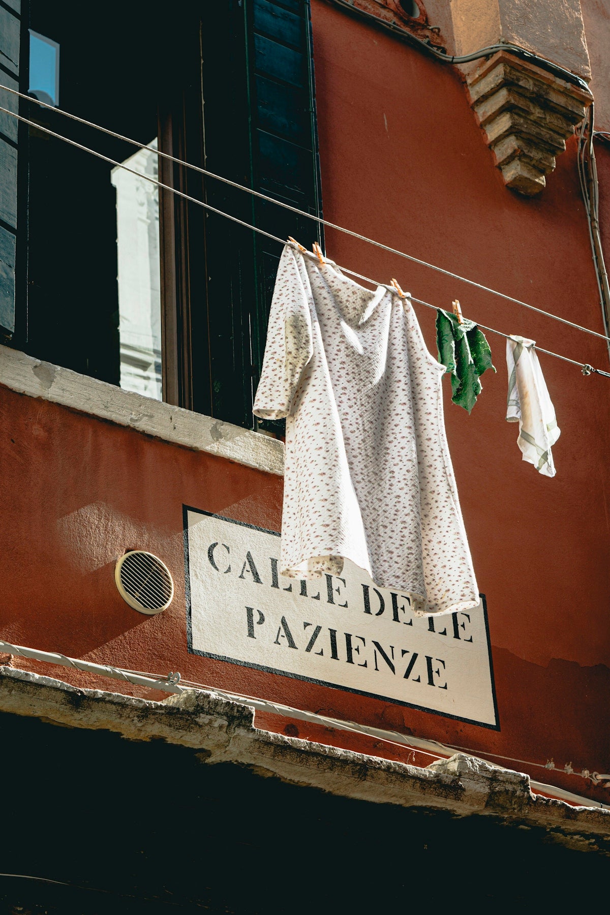 a sign on a building