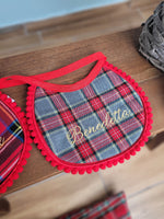 Coppia di Bavaglini tartan