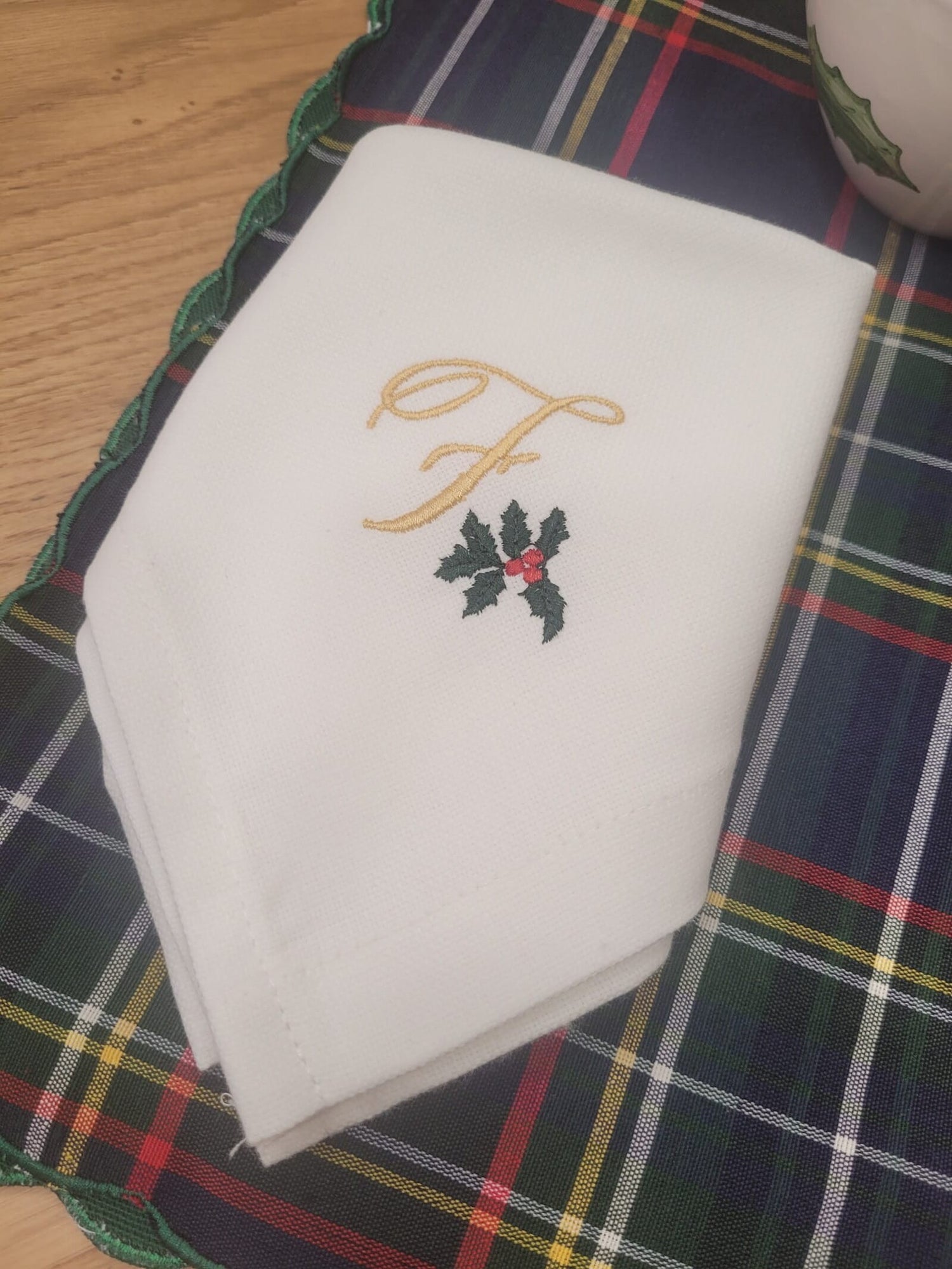 Tovagliolo in cotone Monogram