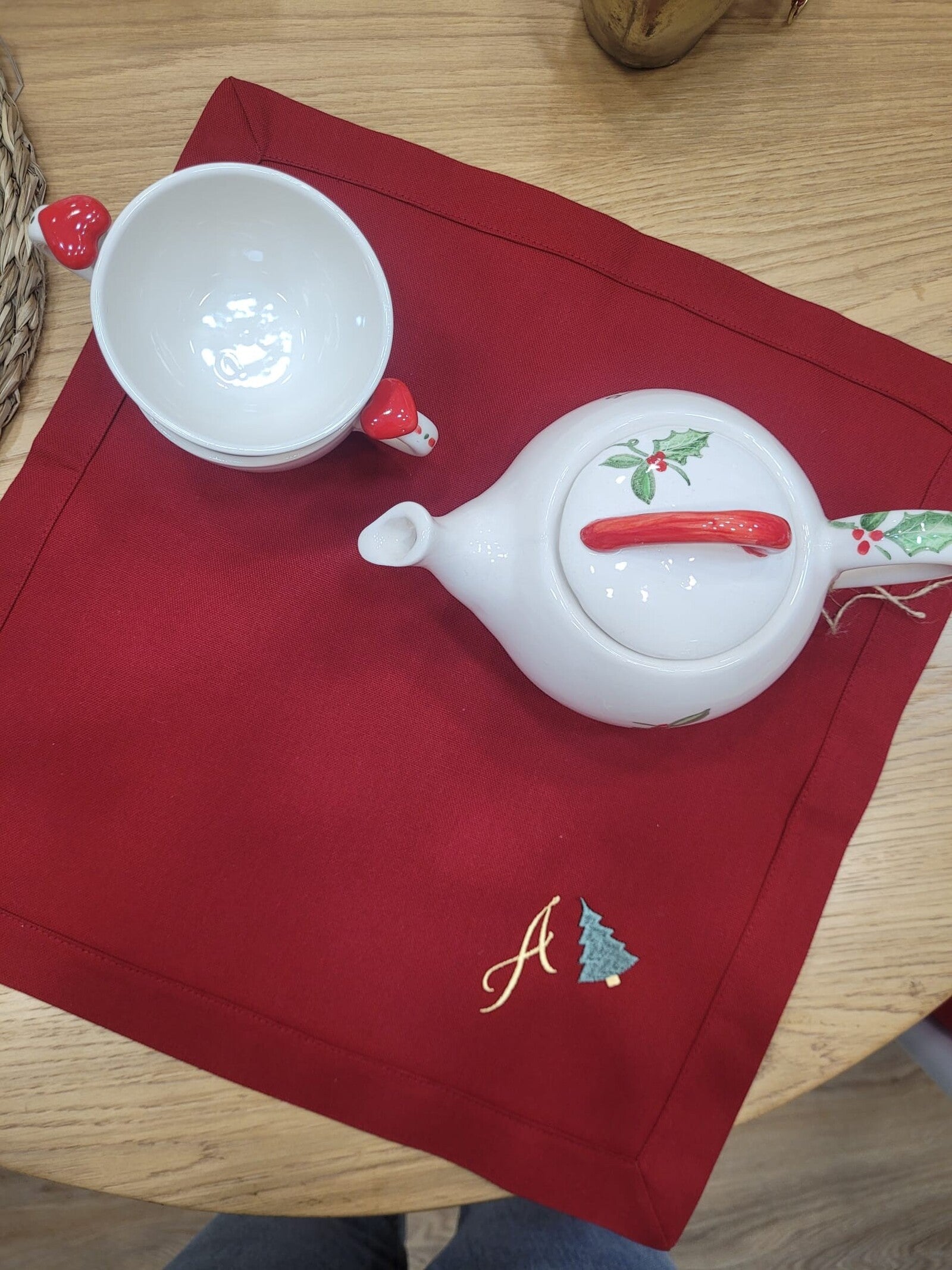 Tovagliolo in cotone Monogram