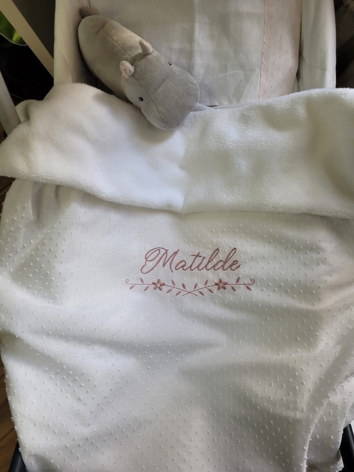 Copertina in plumetis