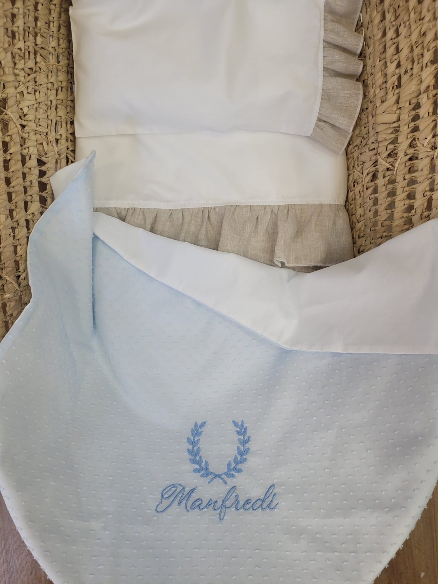 Copertina in plumetis