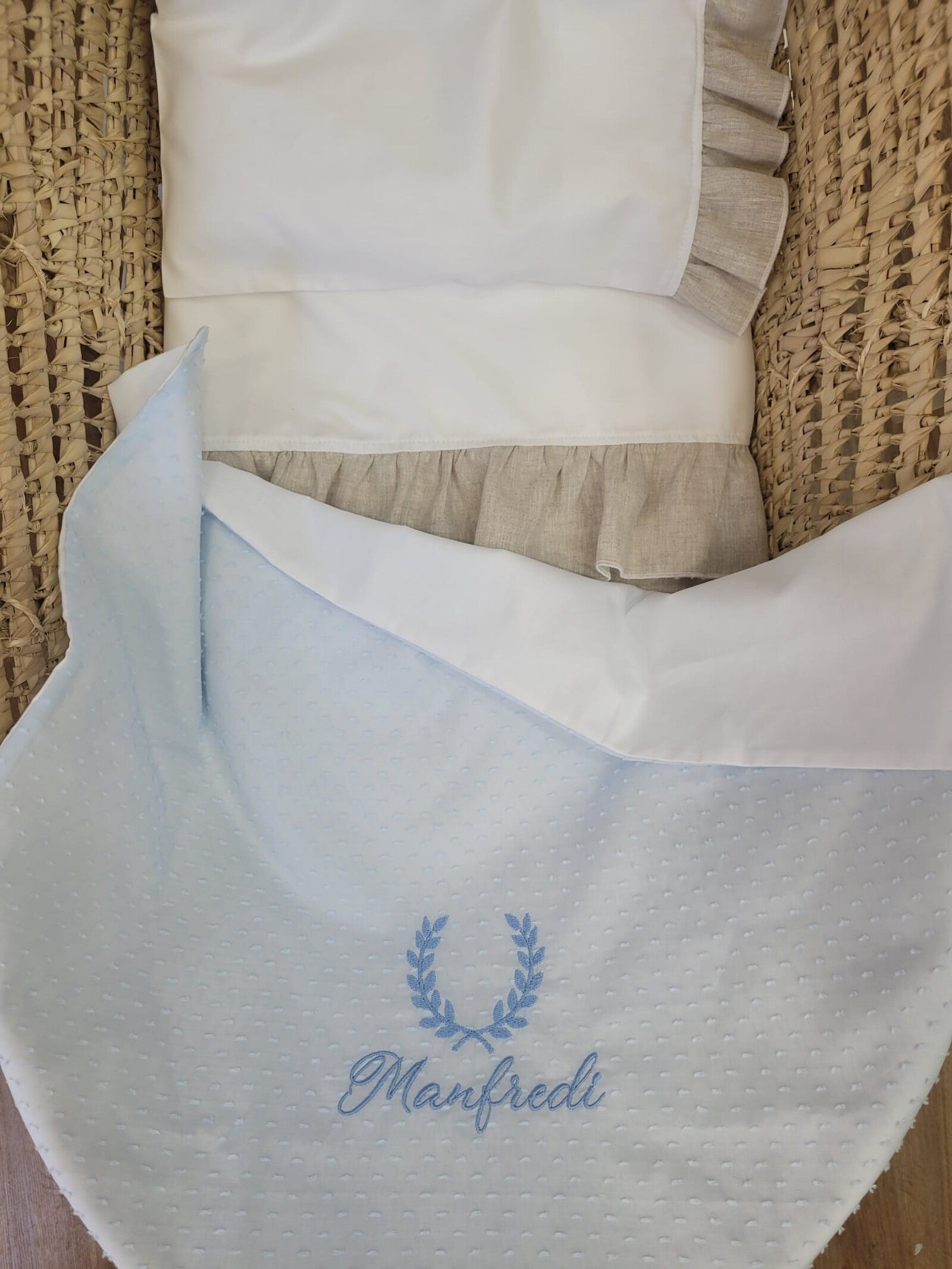 Copertina in plumetis