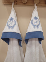 Accappatoio quadrato in spugna e mussola