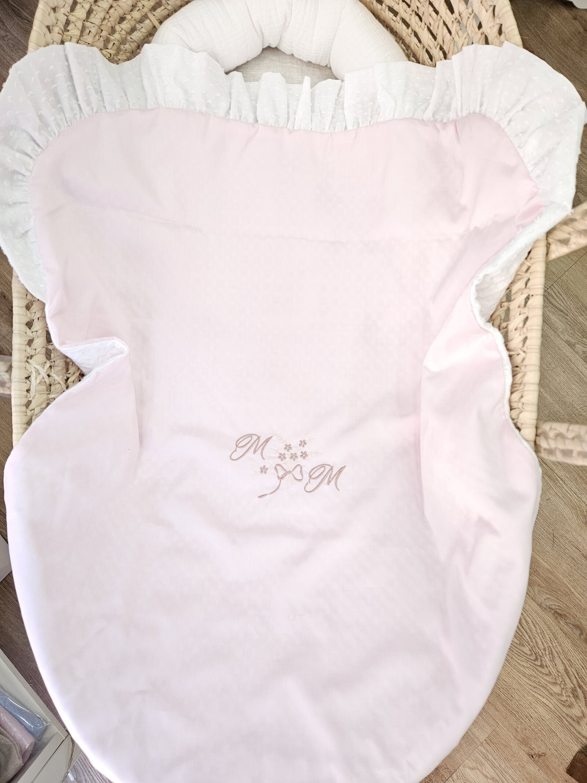 Copertina Newborn in piquè di cotone e apone