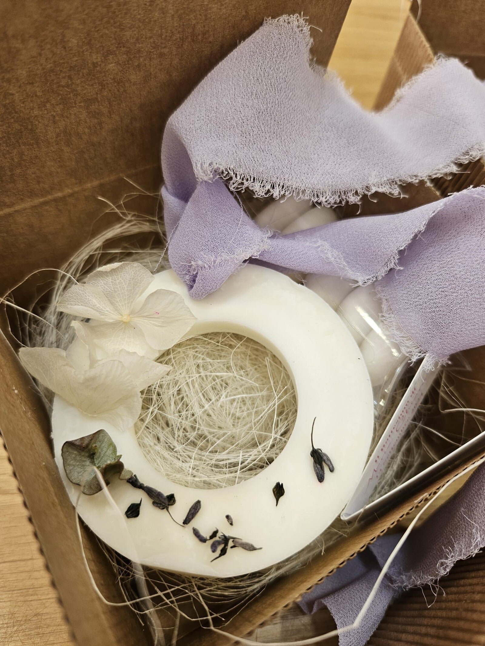 Cialda in cera di soia