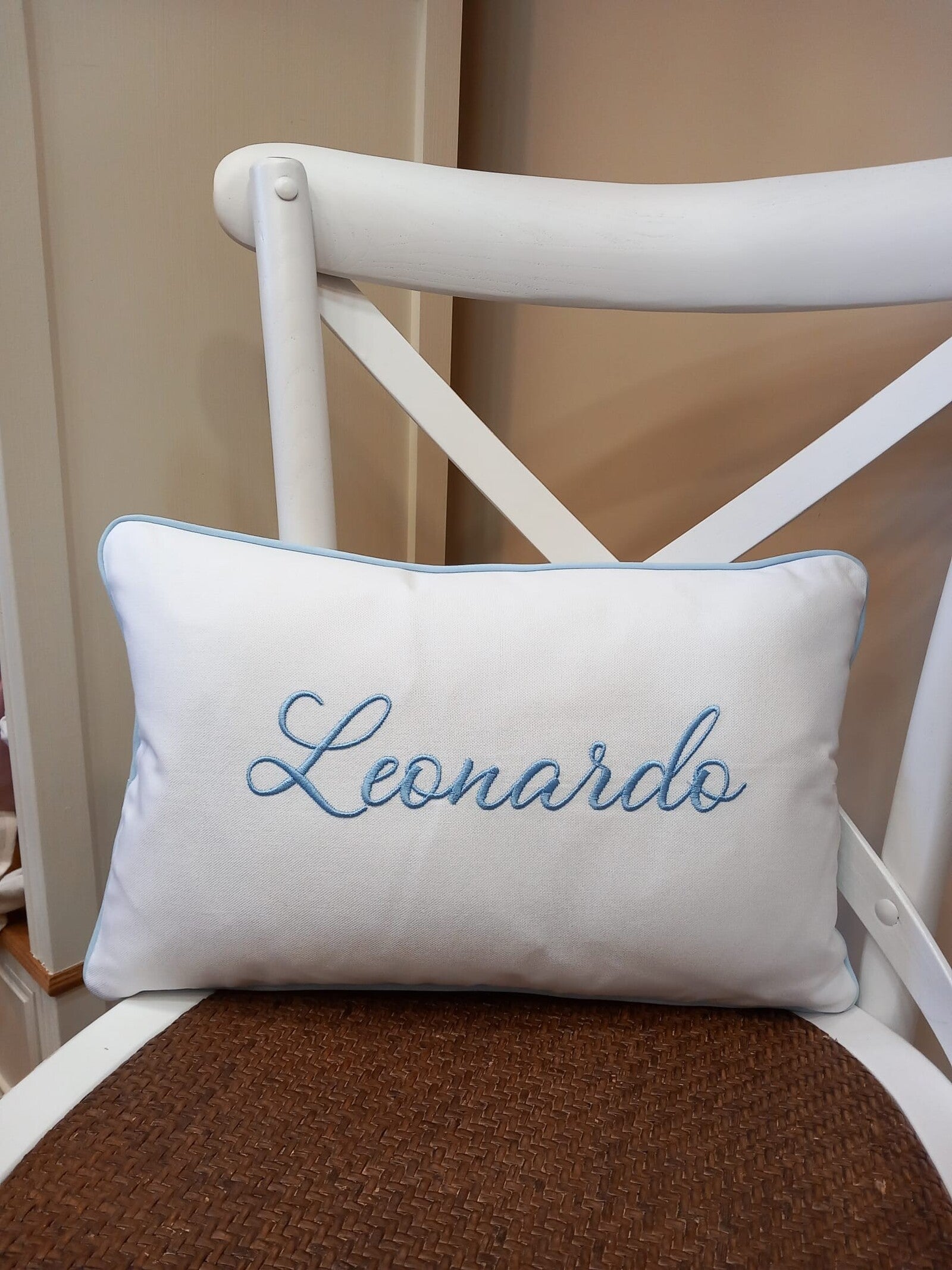 Cuscino arredo rettangolare in cotone