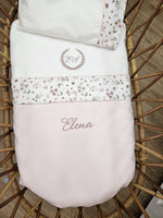 Lenzuolino con fascia a fantasia