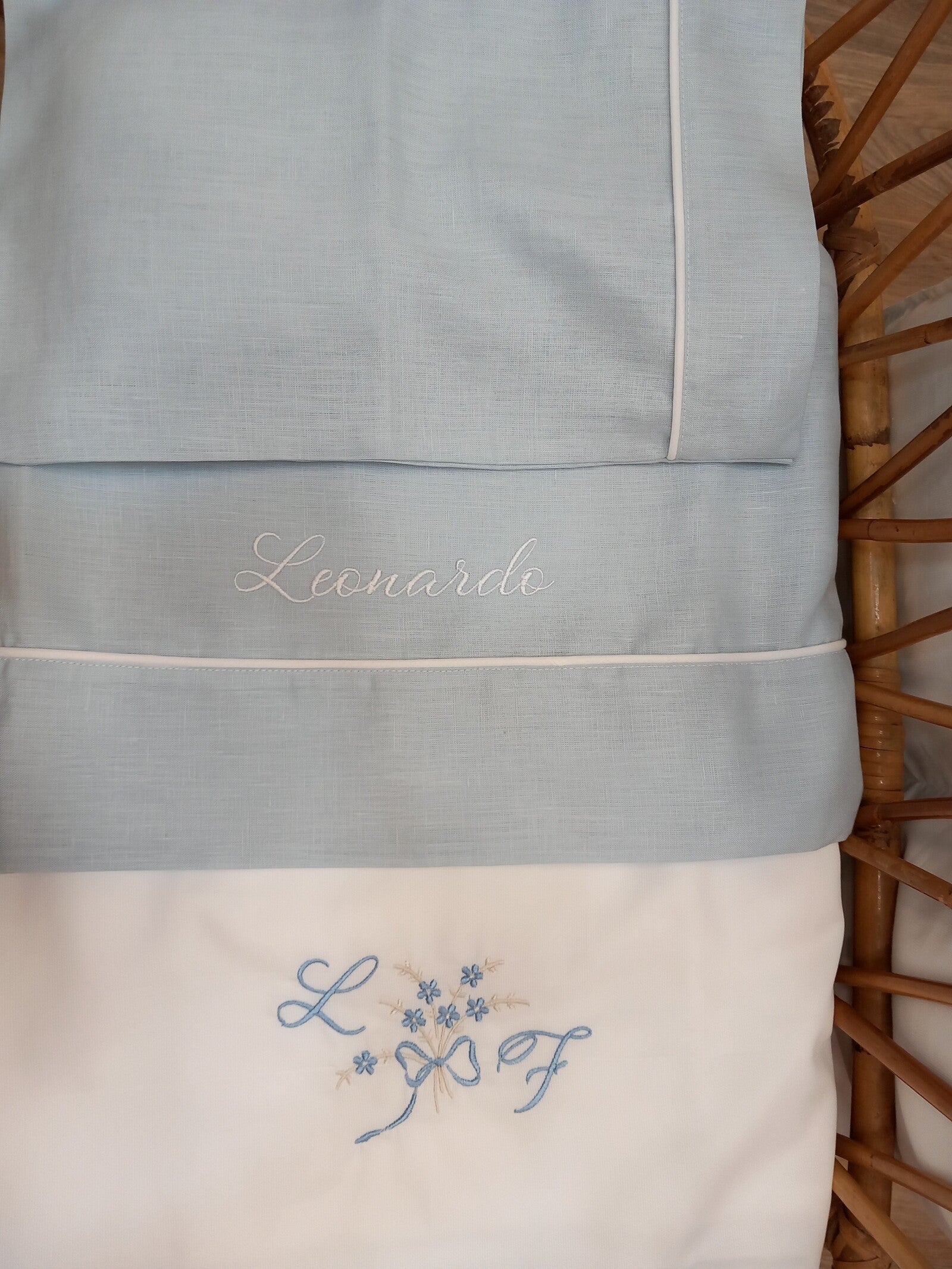 Lenzuolino colorato con profilo