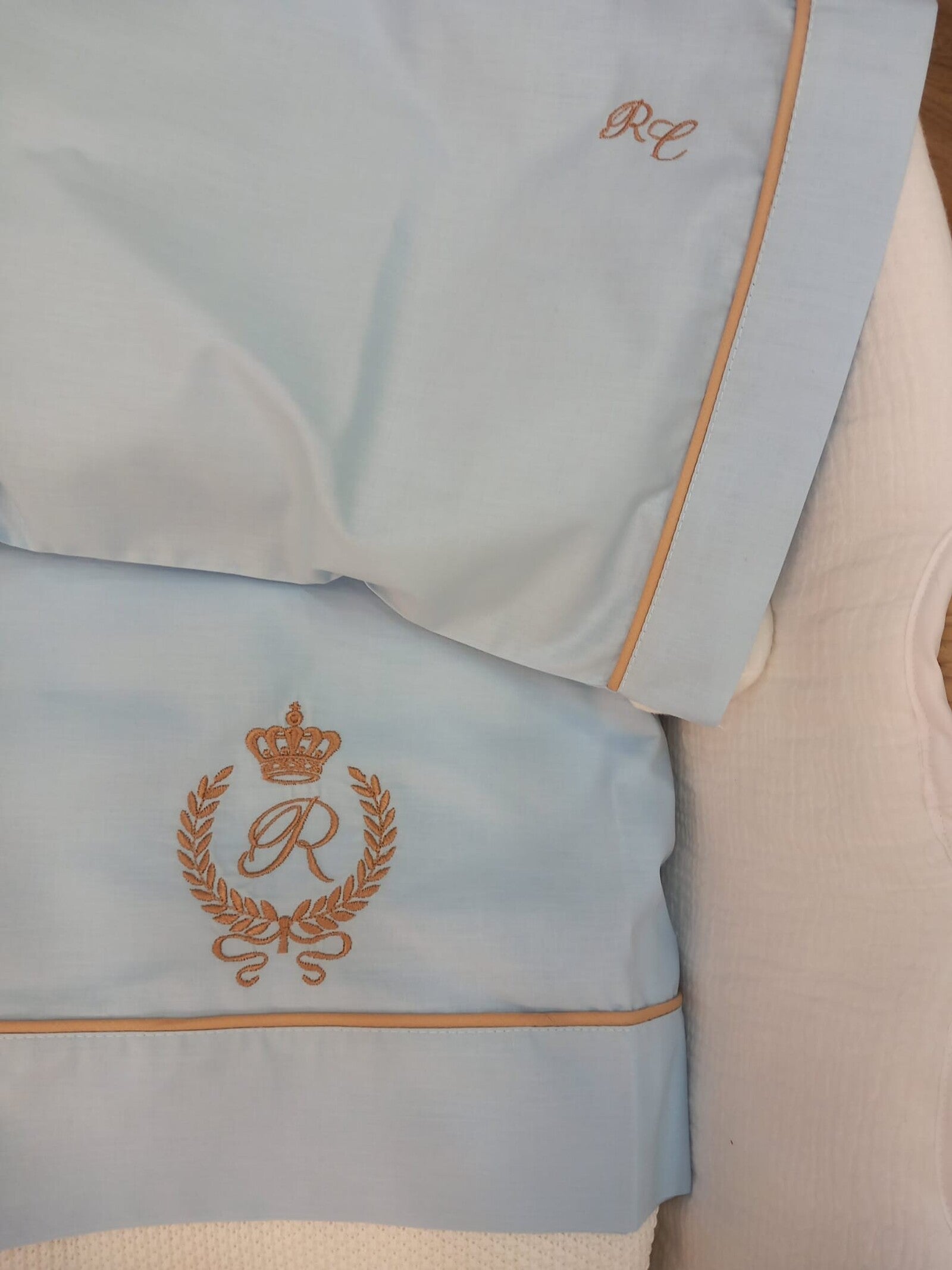 Lenzuolino colorato con profilo