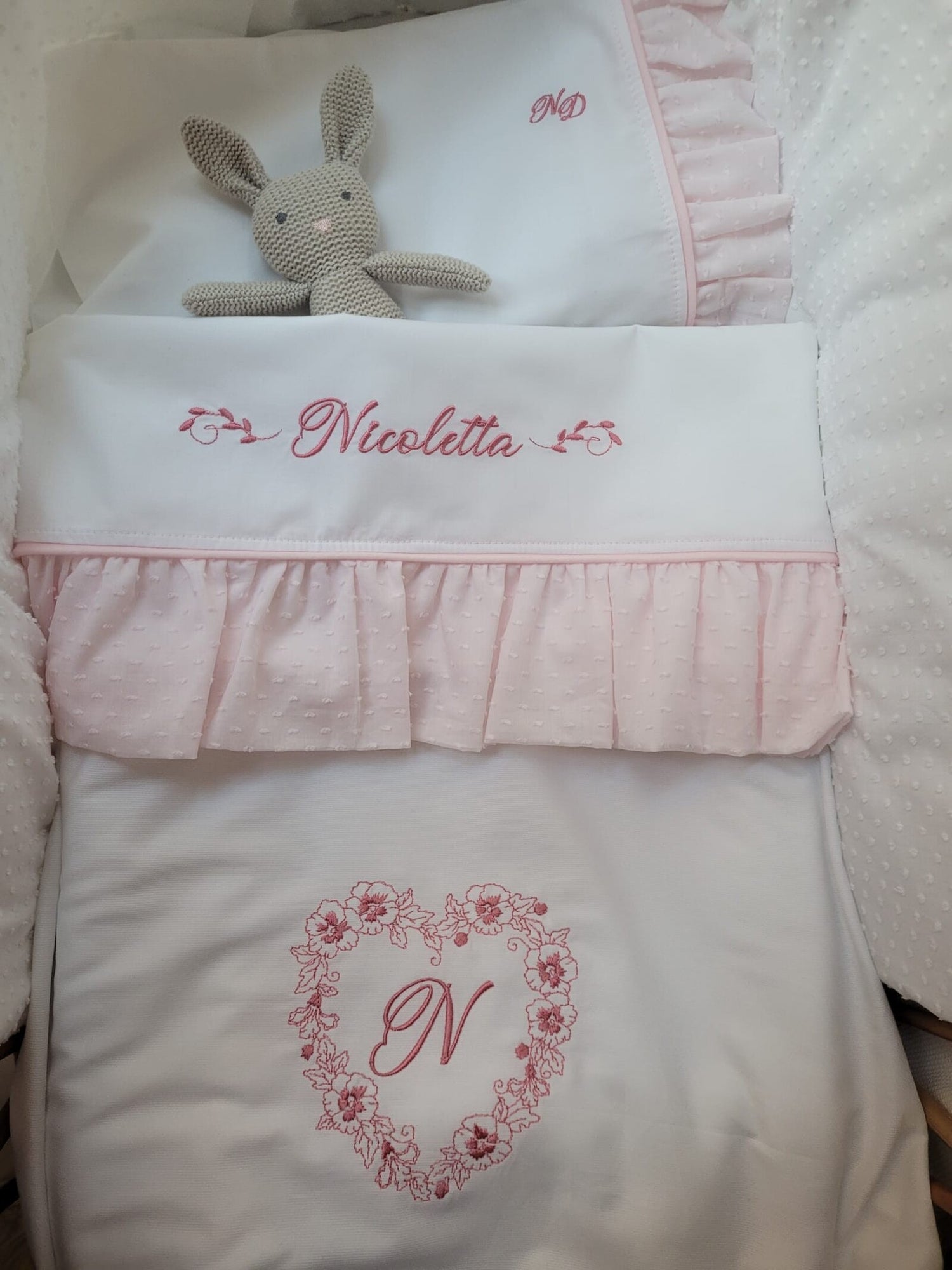 Copertina in piquè di cotone Basic