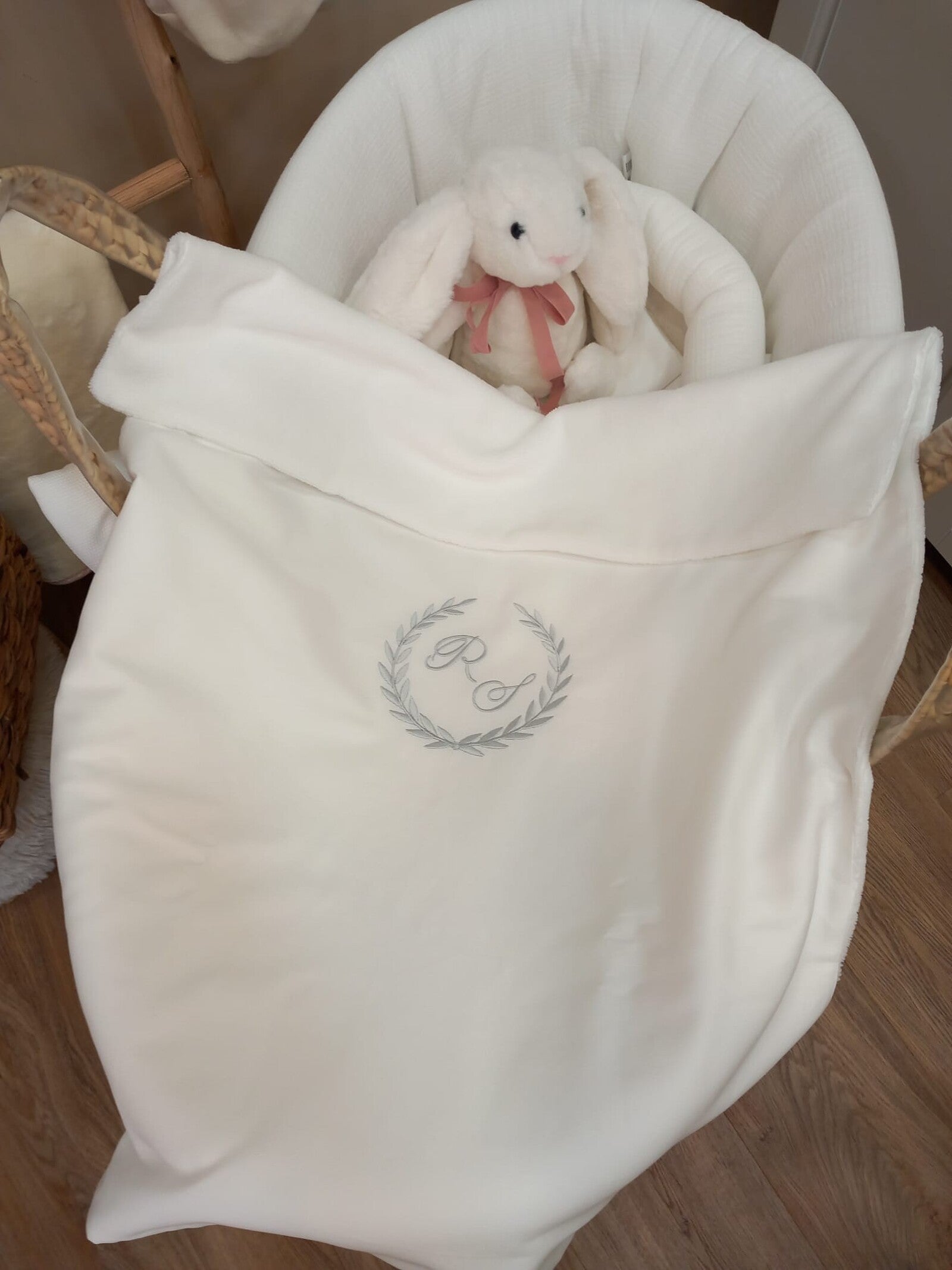 Copertina in piquè di cotone Basic