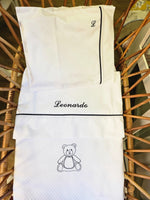 Coordinato basic in cotone per carrozzina