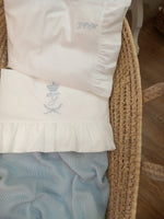 Lenzuolino personalizzato con rouche