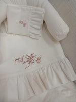 Lenzuolino personalizzato con rouche