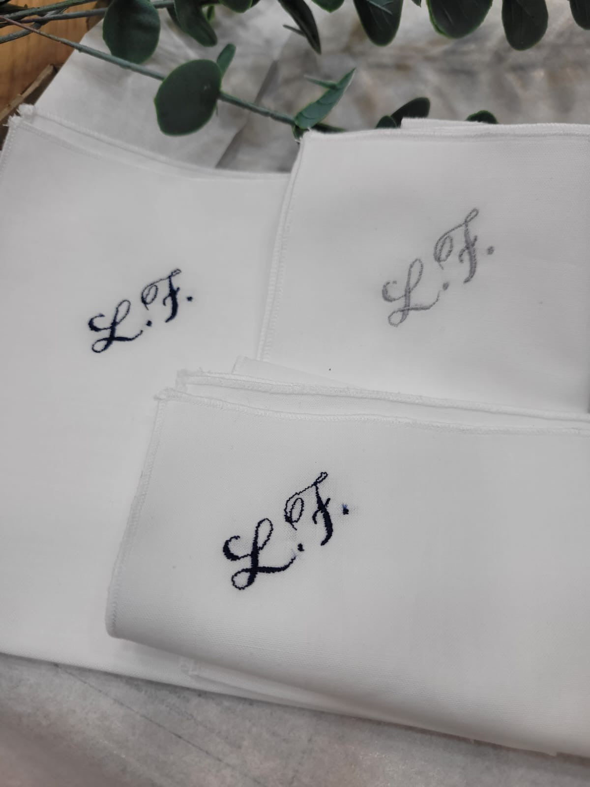 Pochette da taschino in cotone