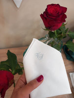 Pochette da taschino in cotone