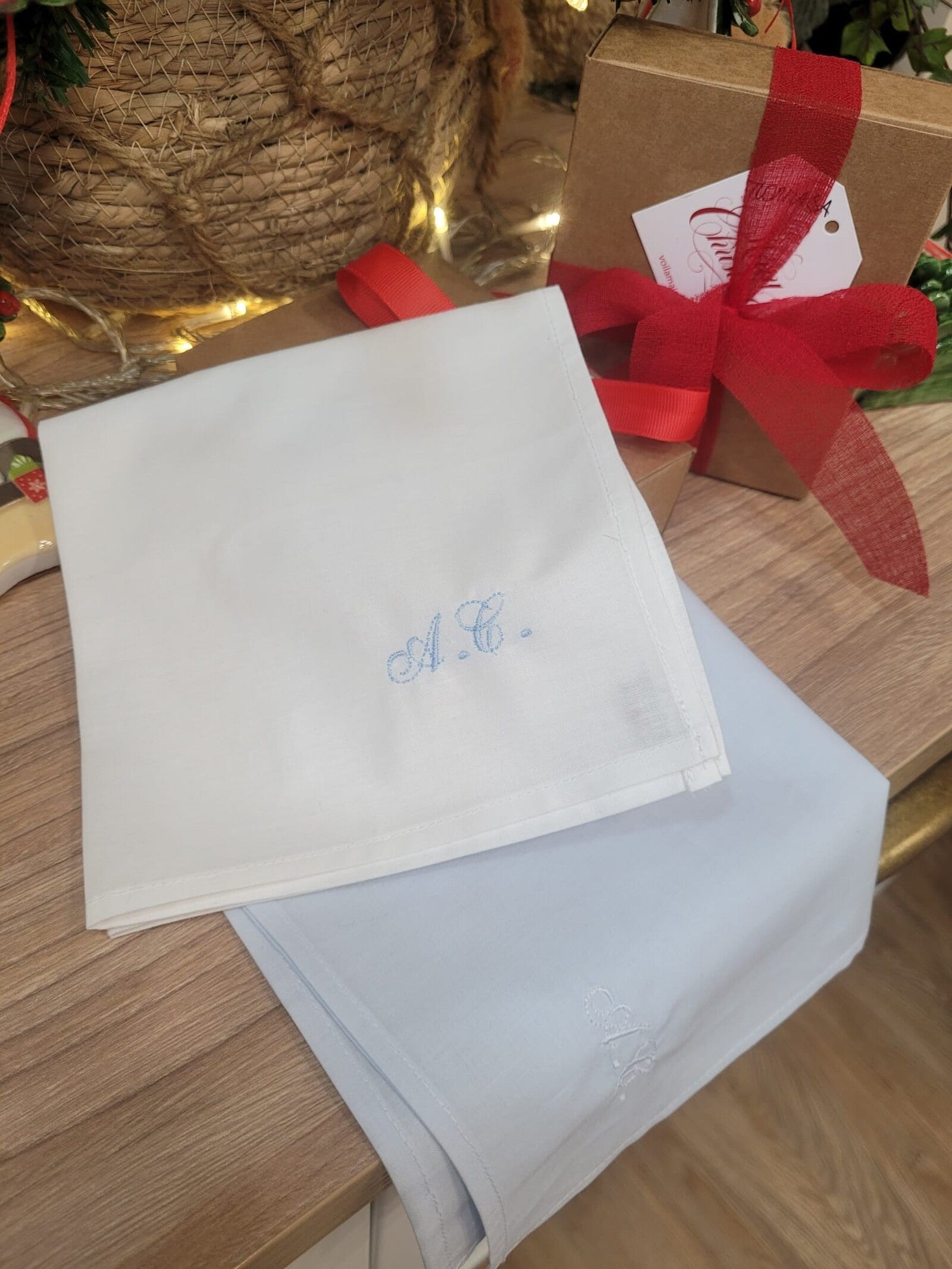 Pochette da taschino in cotone