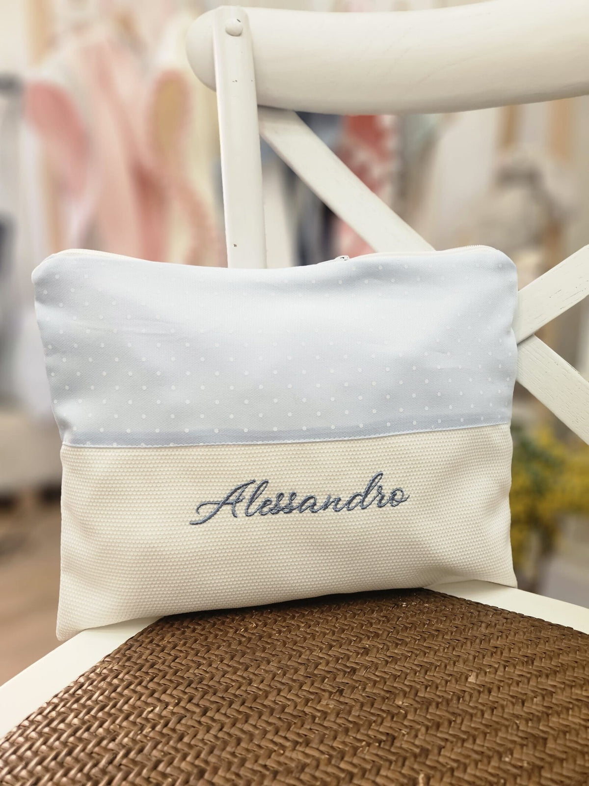 Coordinato bagno in spugna e piquè di cotone