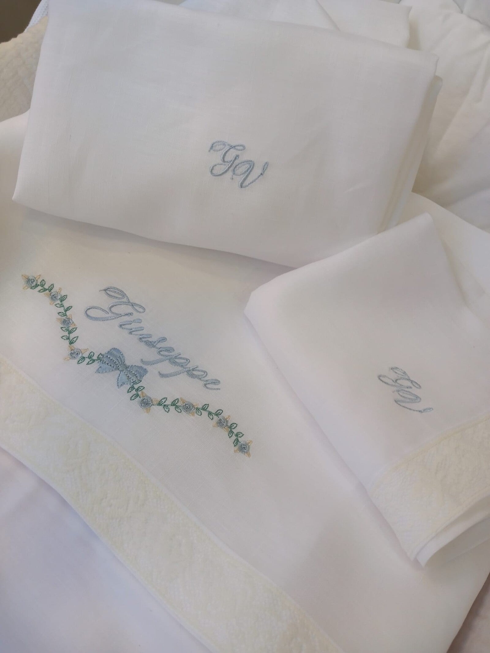 Lenzuolino personalizzato Roseline