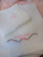 Lenzuolino personalizzato Roseline