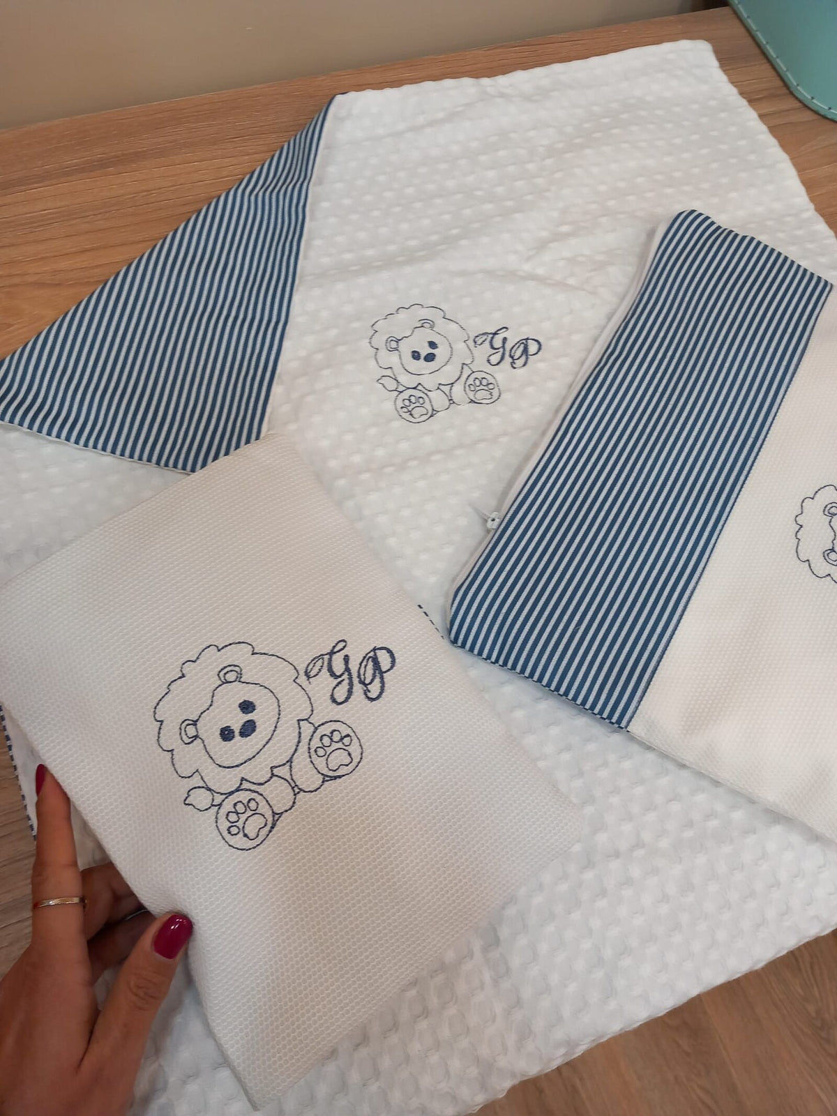 Coordinato per il Cambio, borsello, portapannolini e fasciatoio portatile