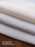 Coordinato completo per il bagnetto BASIC, in spugna di cotone