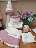 Coordinato completo per il bagnetto BASIC, in spugna di cotone