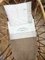 Copertina neonato a maglia liscia