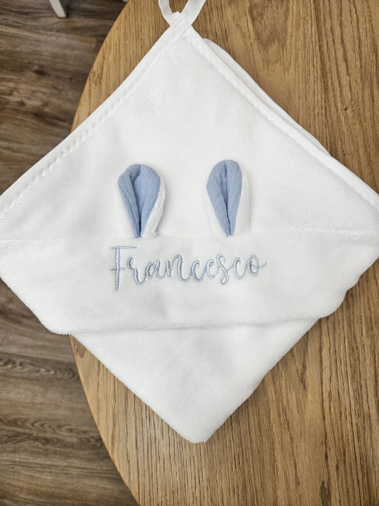 Accappatoio rabbit in spugna di bamboo