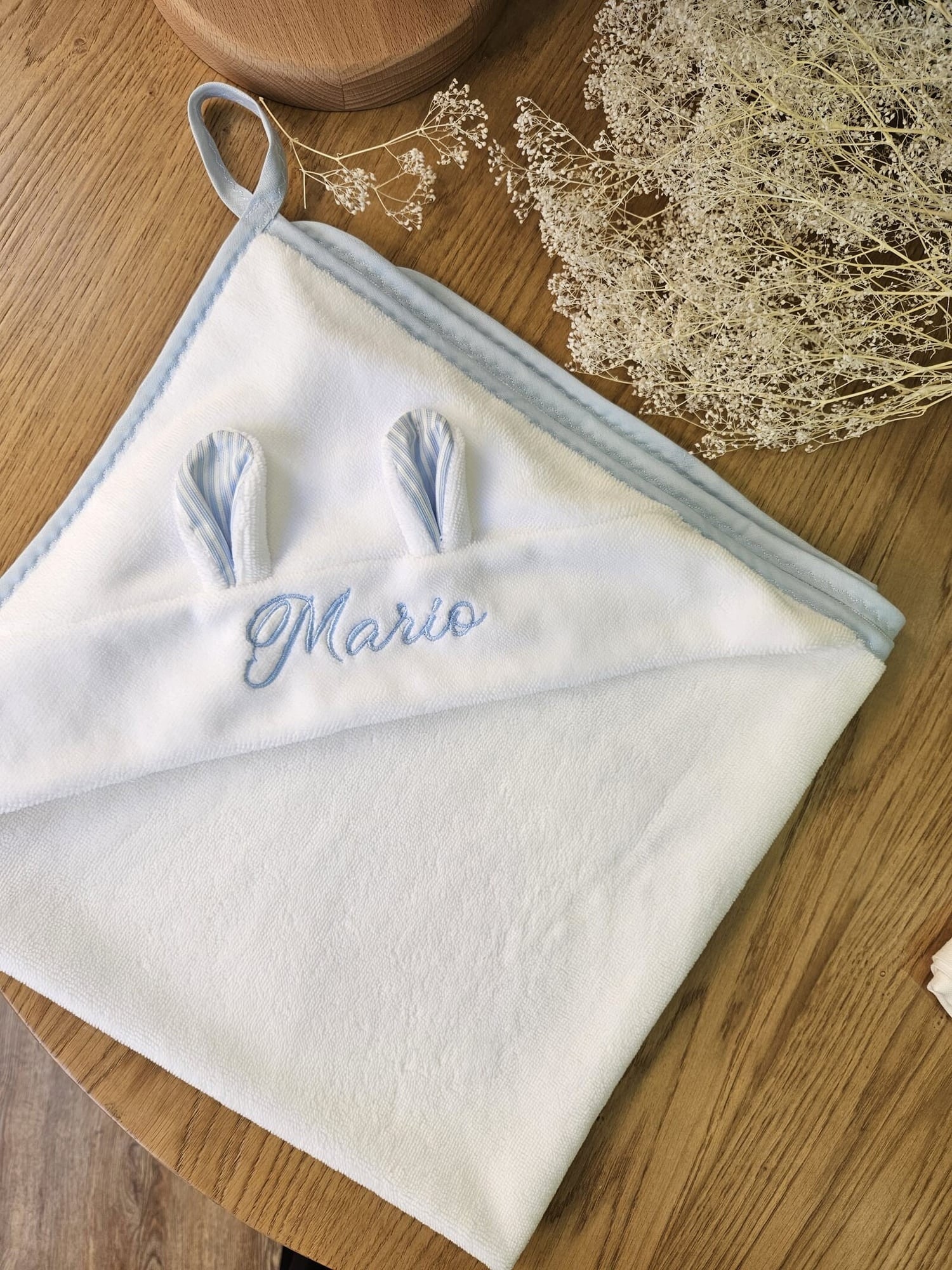 Accappatoio rabbit in spugna di bamboo