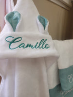 Accappatoio rabbit in spugna di bamboo