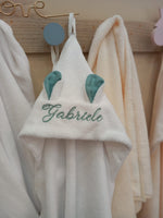 Accappatoio rabbit in spugna di bamboo