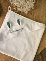 Accappatoio rabbit in spugna di bamboo