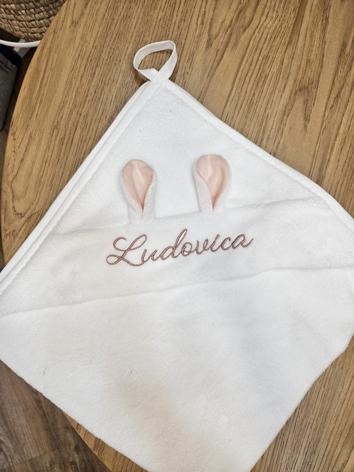 Accappatoio rabbit in spugna di bamboo