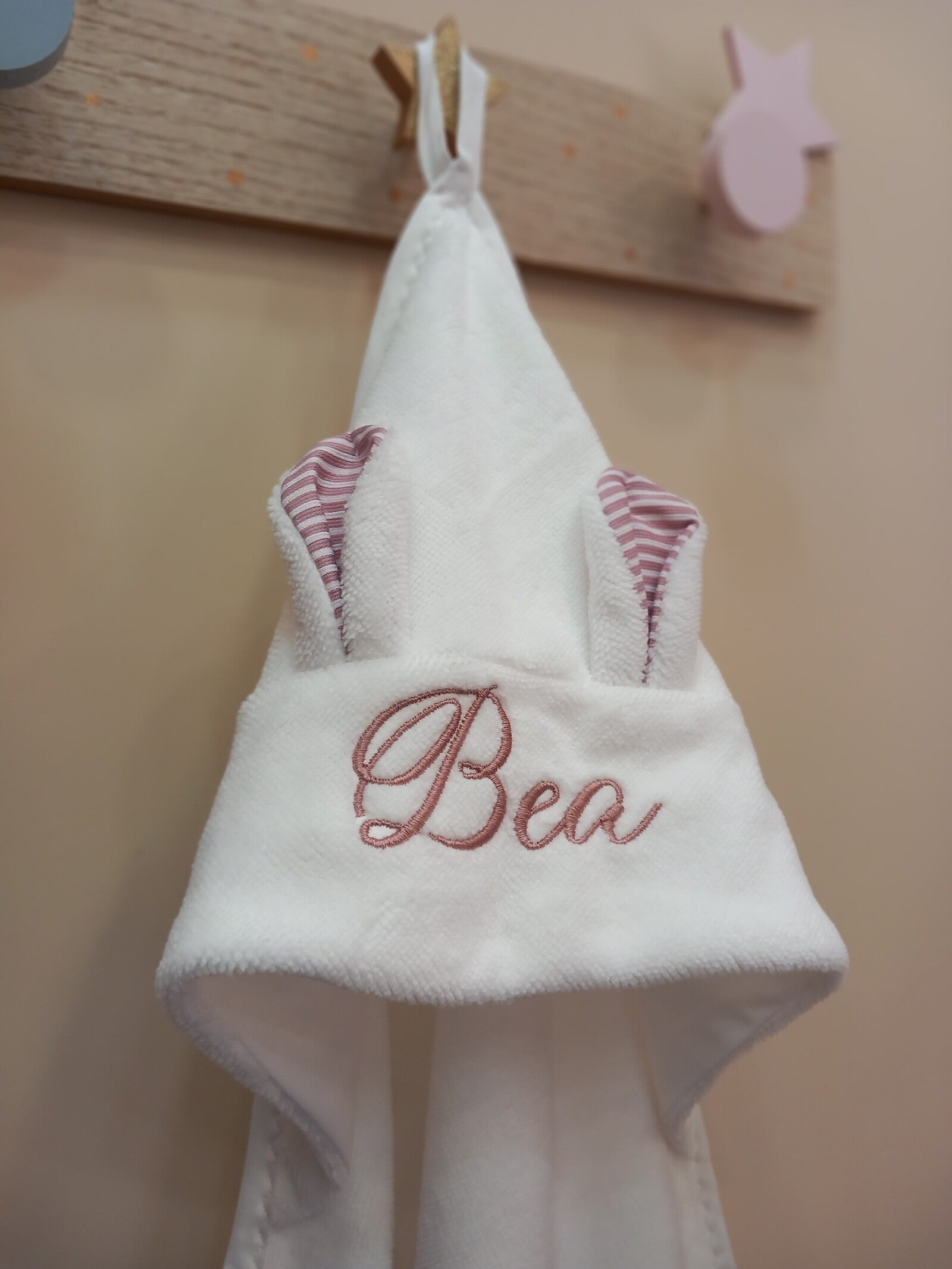 Accappatoio rabbit in spugna di bamboo