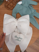 Fiocco Nascita in lino