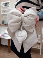 Fiocco Nascita in lino