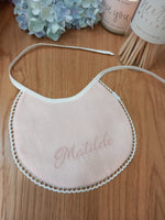 Bavaglino e portaciuccio in lino