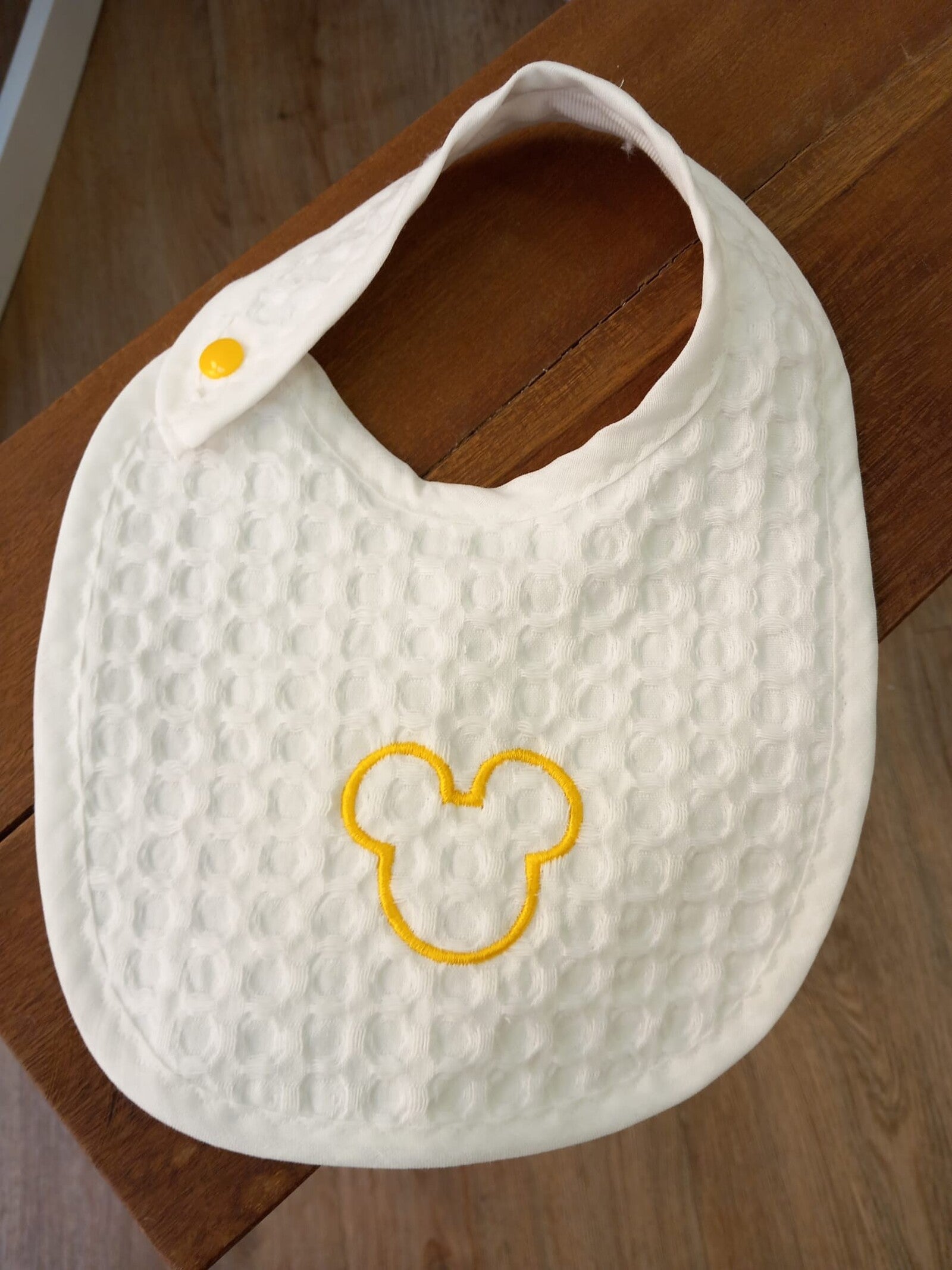 Bavaglino Pappa in apone con bottoncino automatico