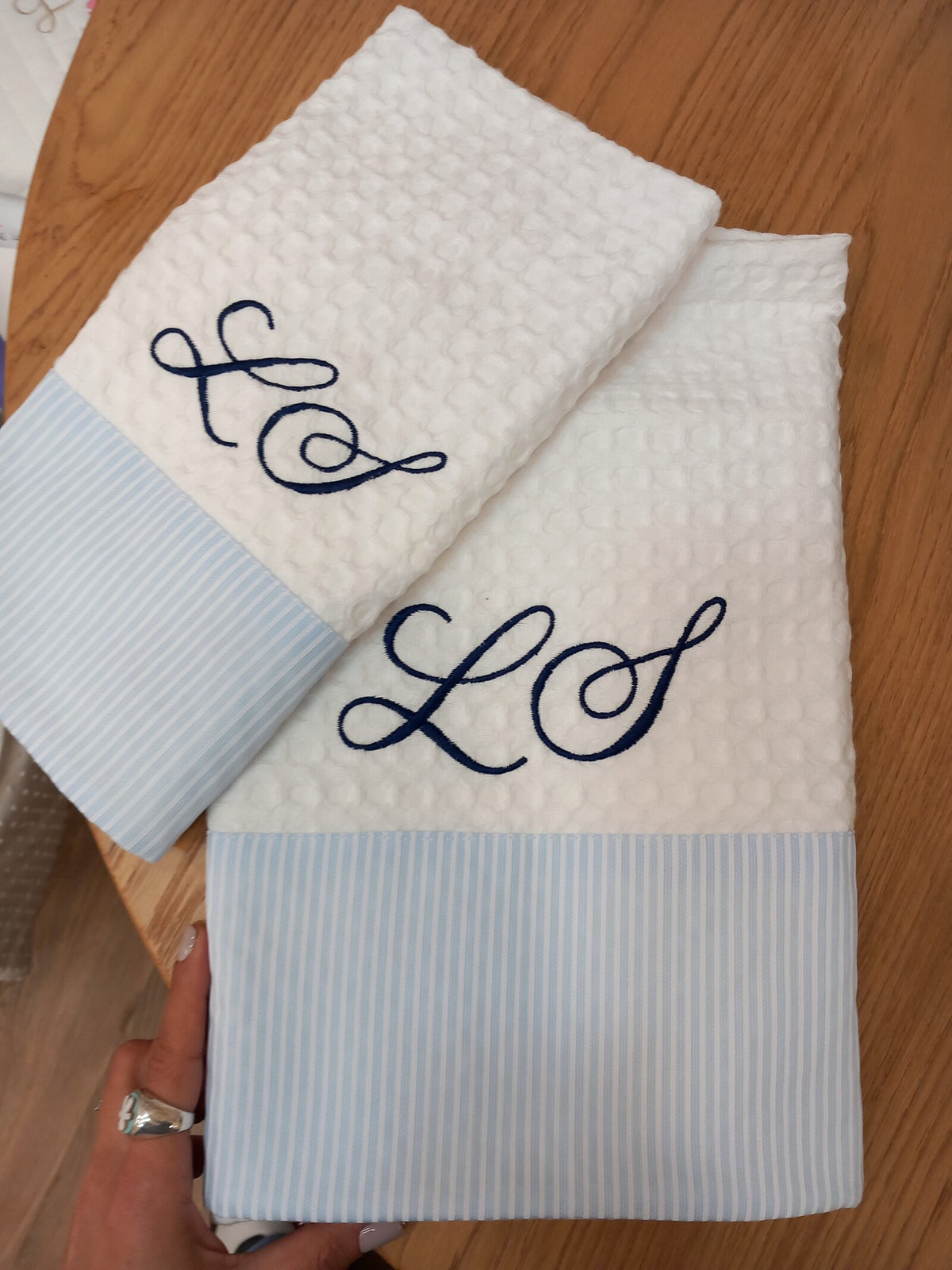 Coppia di Asciugamani in apone BASIC