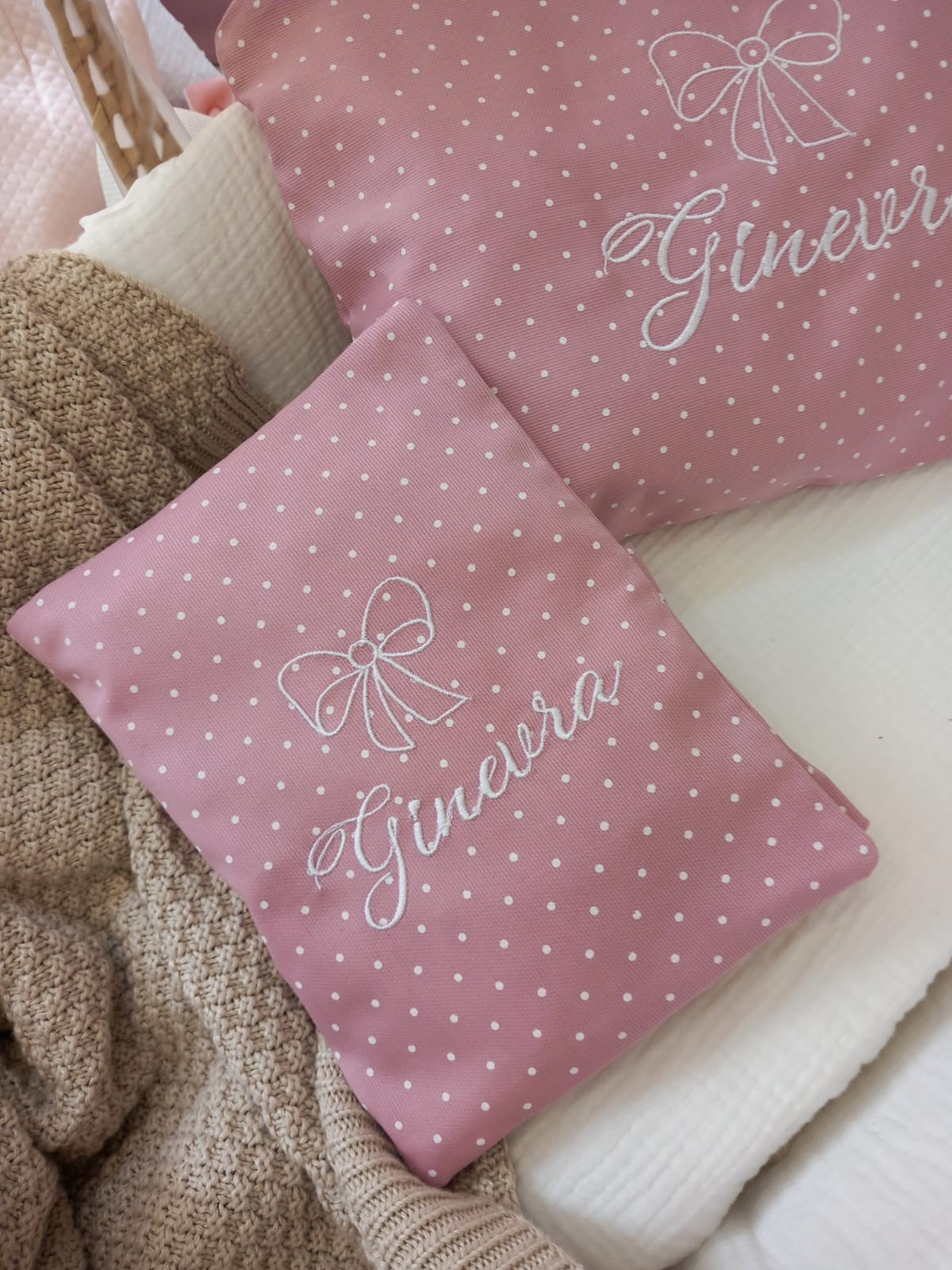 Coordinato Borsello e Portapannolini Basic