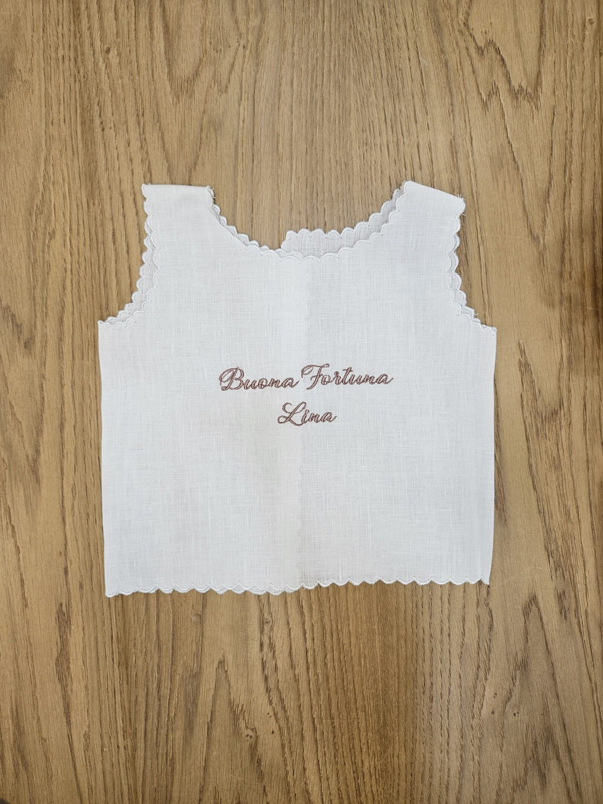 Set Nascita, Busta cambio e camicina della fortuna