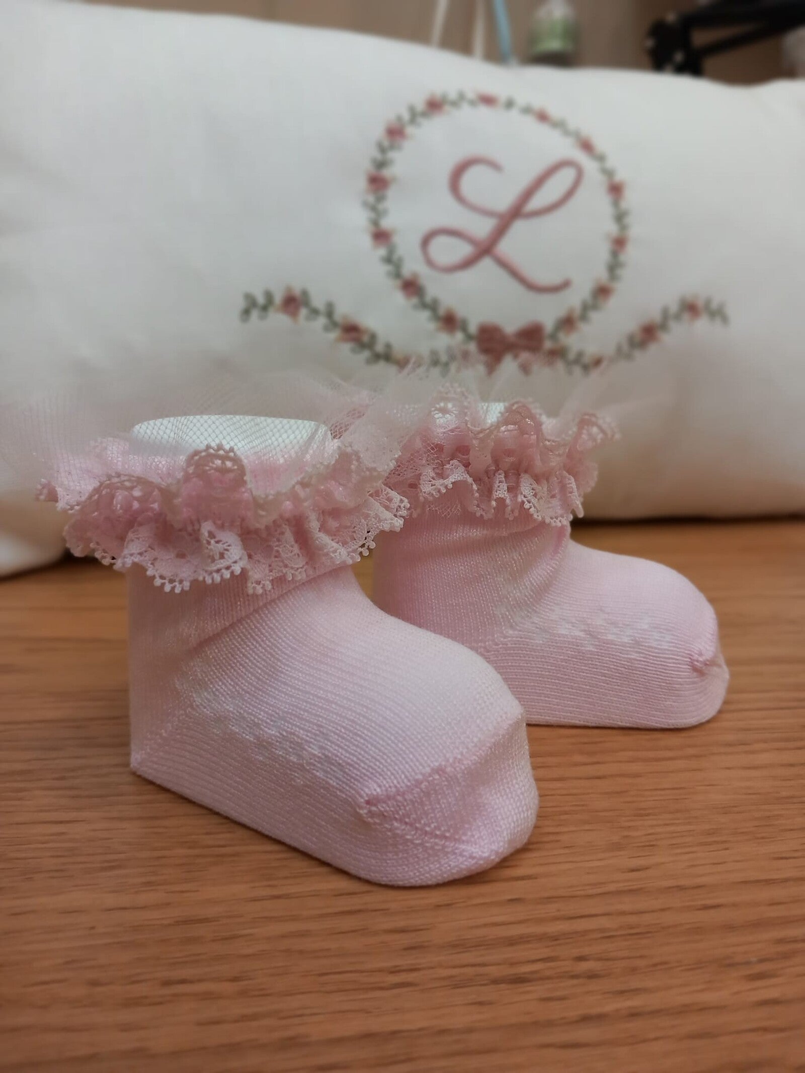 Calzini Newborn con merletto