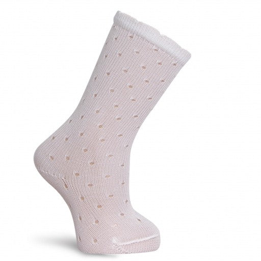 Calzini traforati in cotone