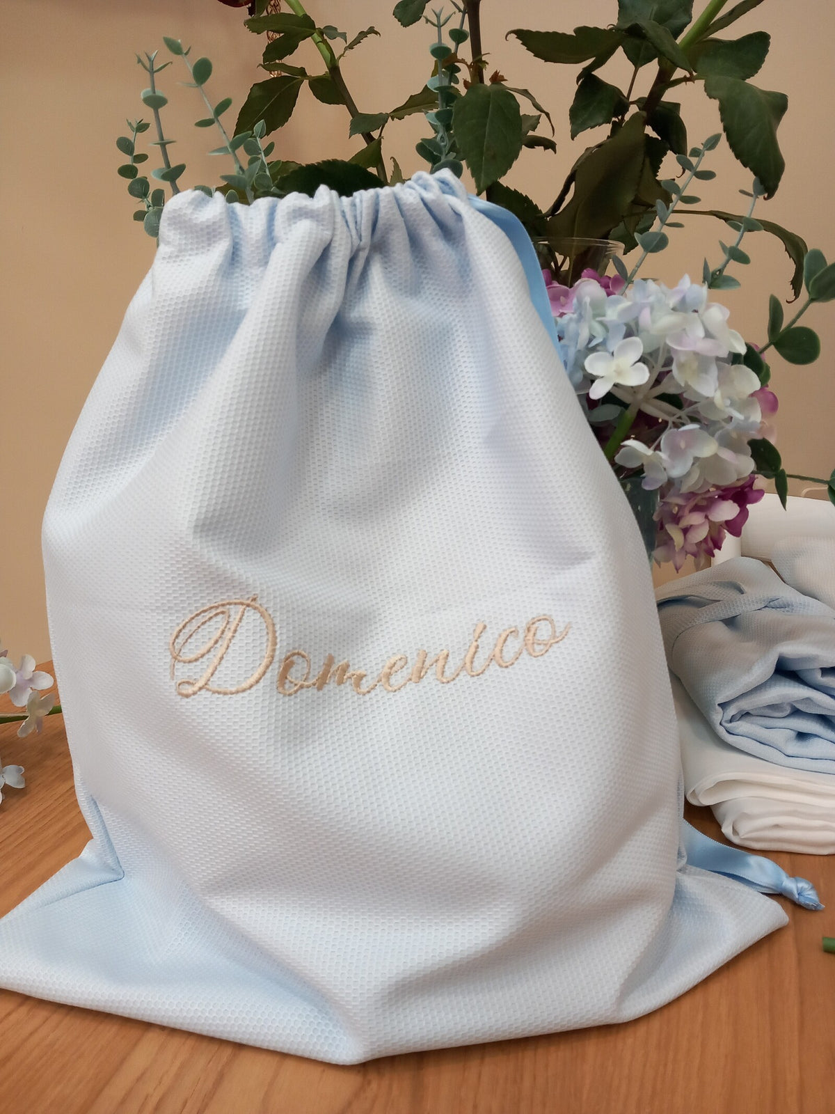 Coordinato Sacca e Borsello Baby Love