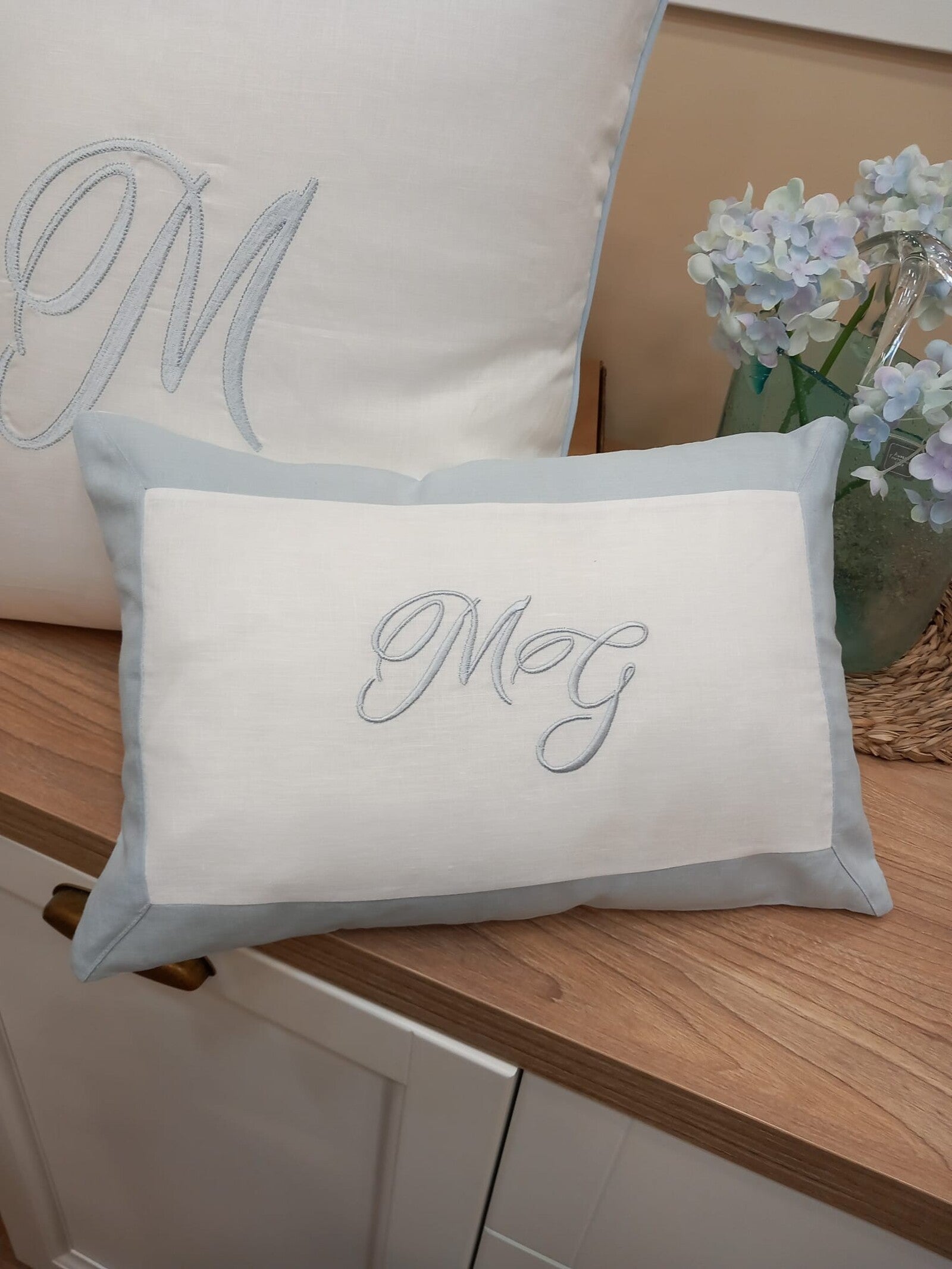 Cuscino in lino Frame