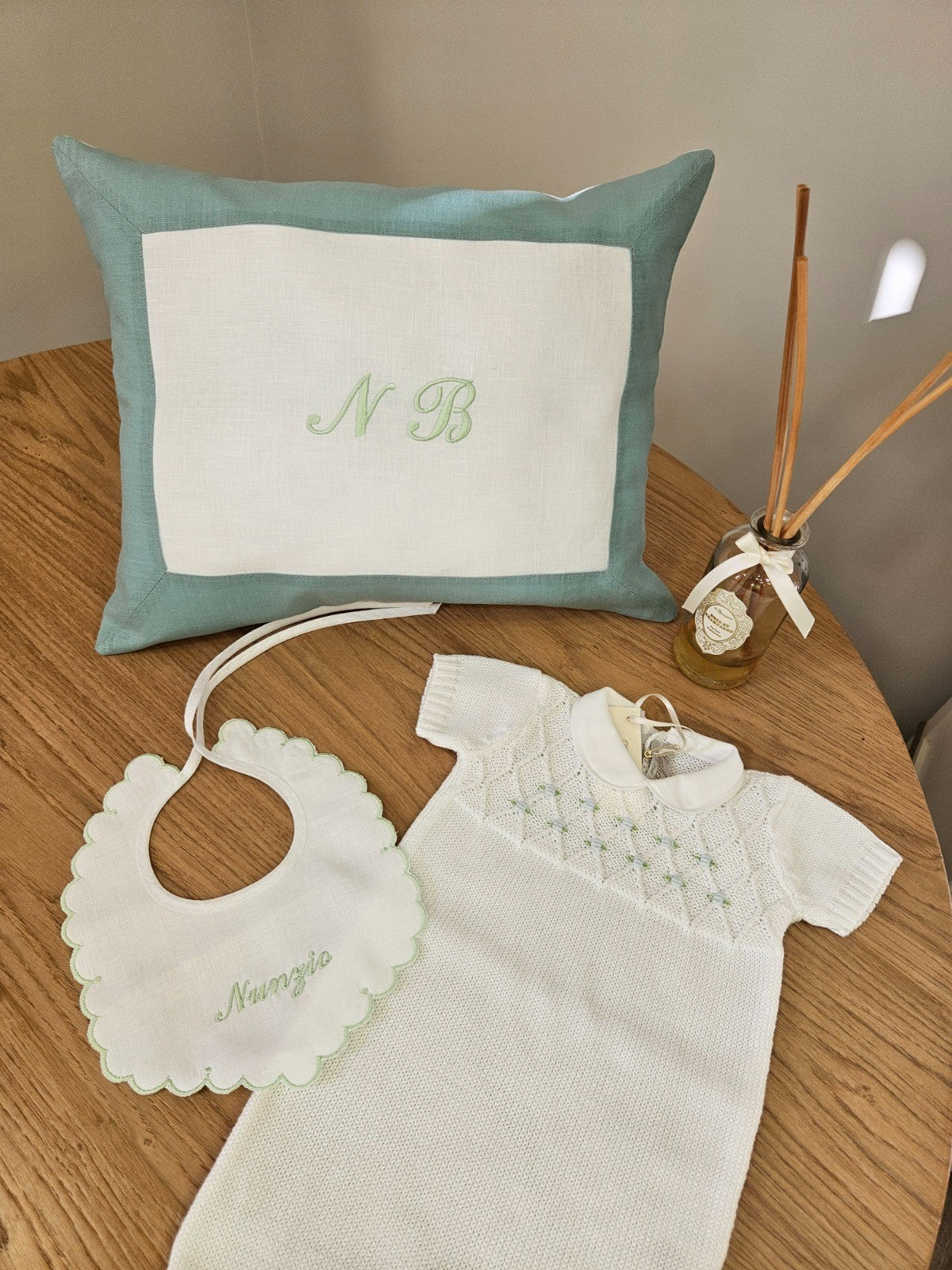 Cuscino in lino Frame