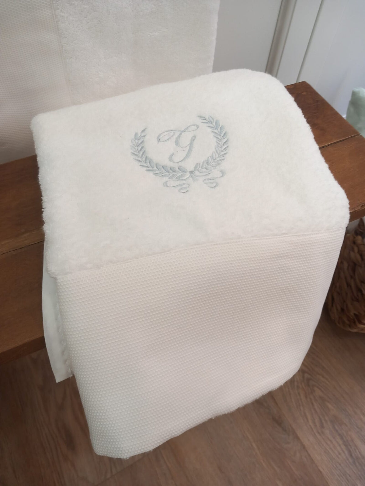 Telo bagnetto Baby Love in spugna di cotone