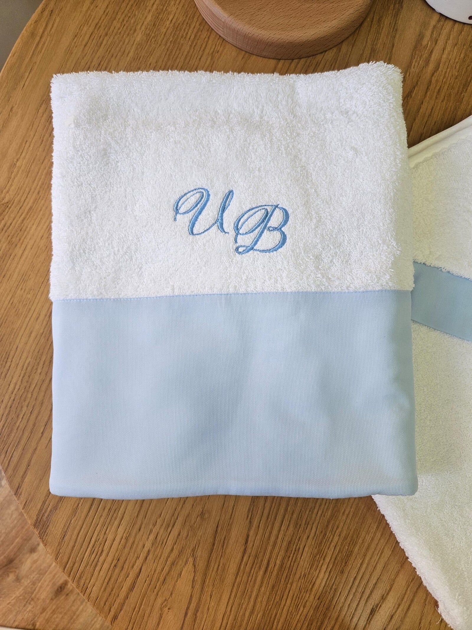 Telo bagnetto in spugna di cotone Basic